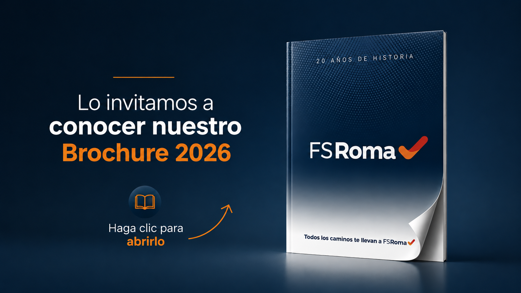 Conoce el Brochure FS Roma 2026
